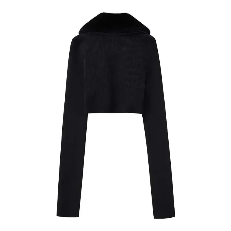 Cardigan Black Swan